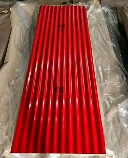 CORRUGATED MABATI(RED)